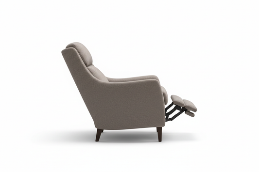 Soft Grey Recliner