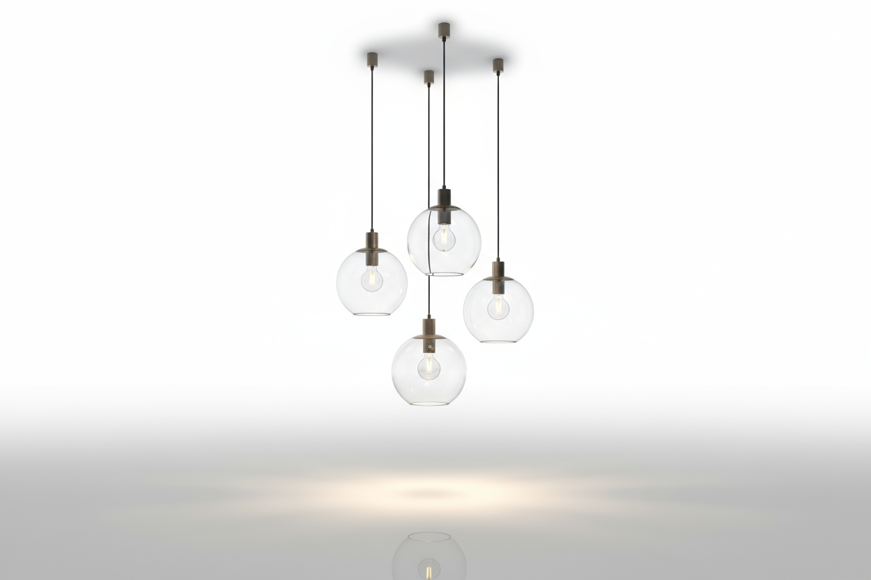 Trio Glass Lamps