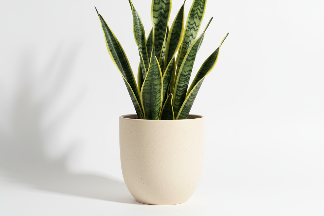 Snake Leaf Pot