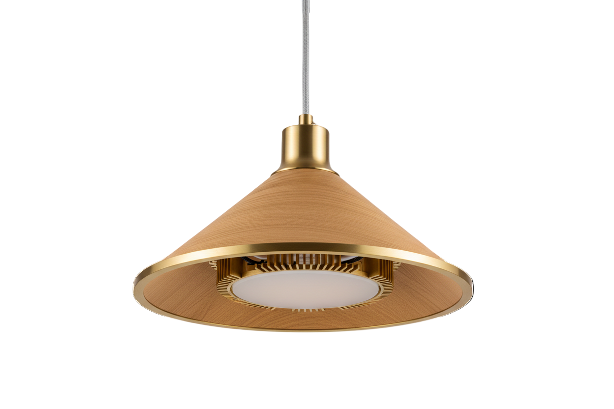 Wood Accent Lamp