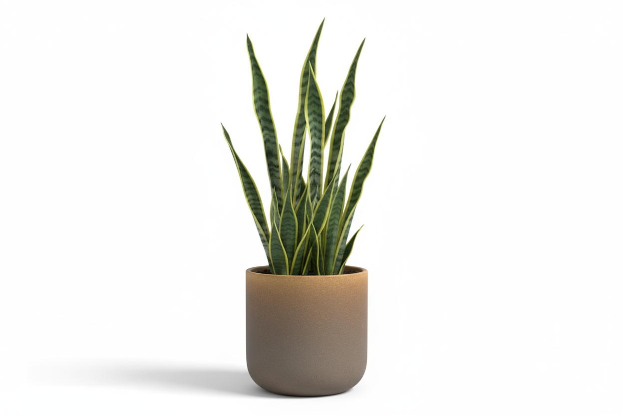 Snake Leaf Pot